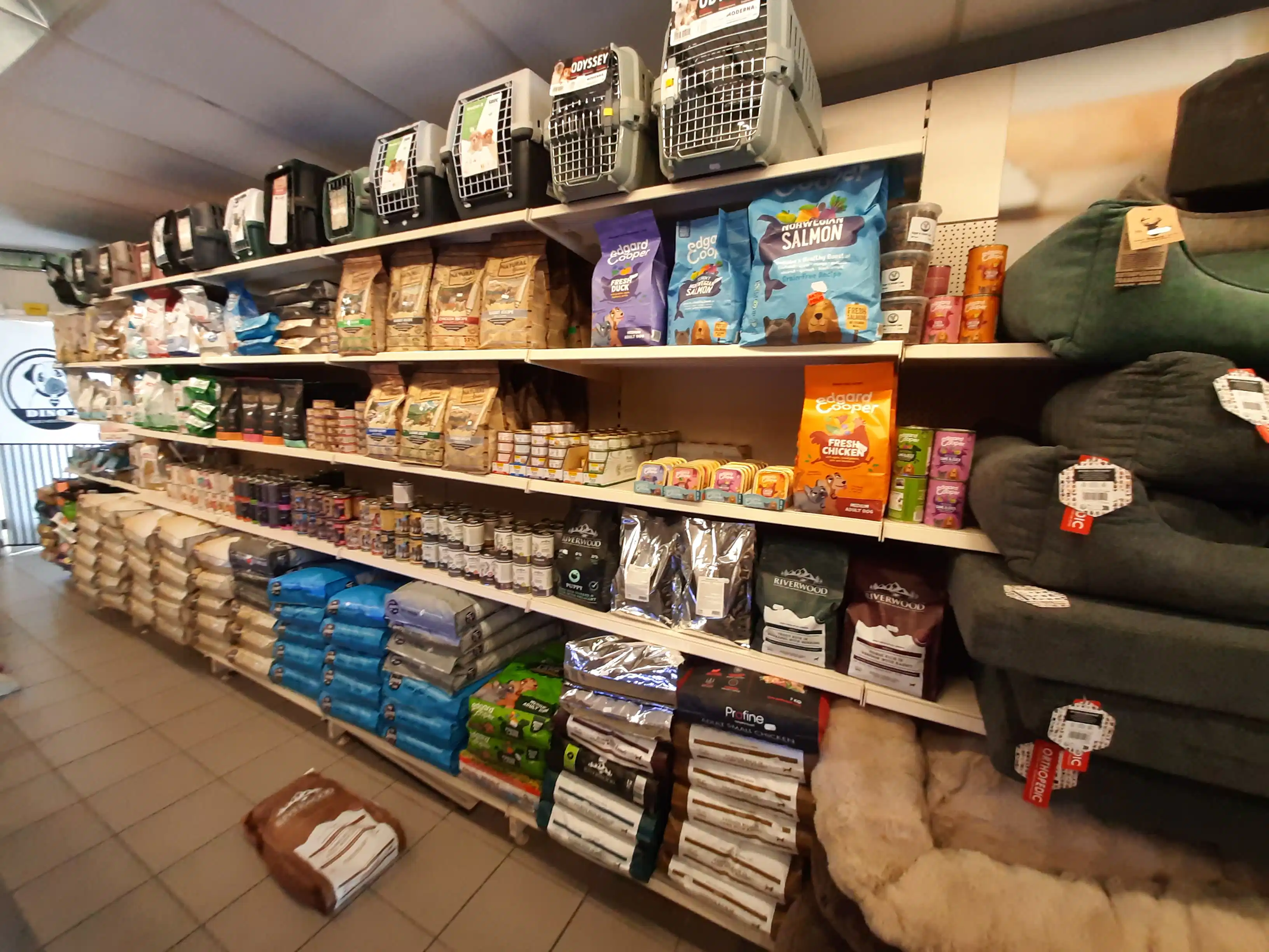 Kattenbakken en benodigdheden in de winkel